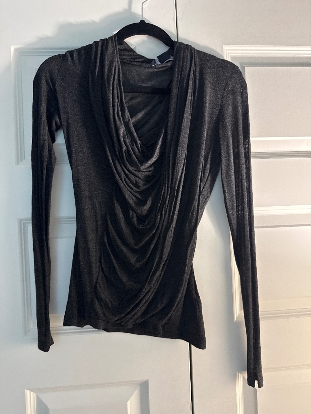 French Connection Charcoal Top